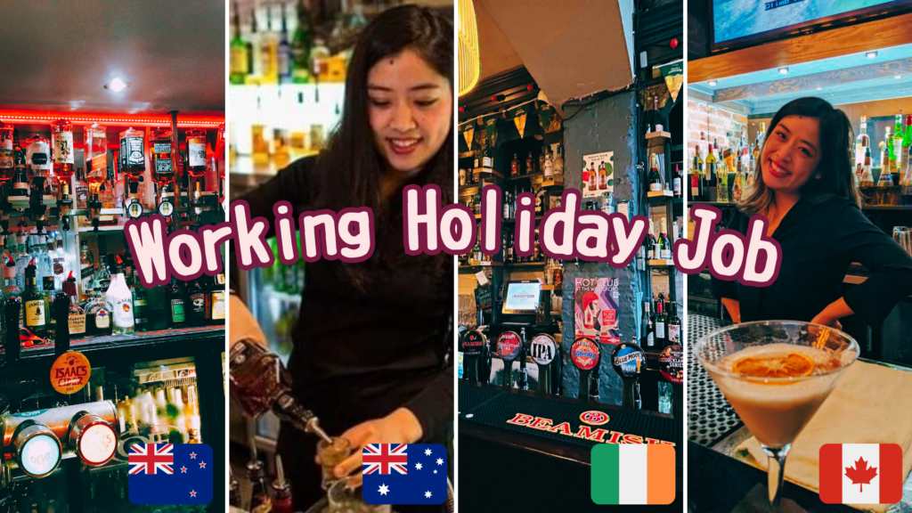 working holiday job title