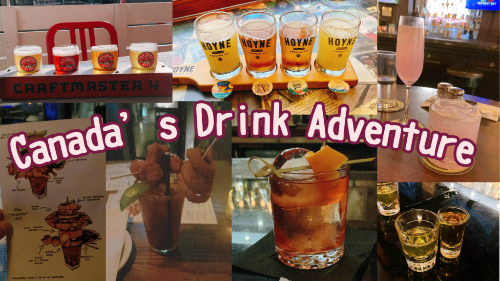 Canada's drink adventure title